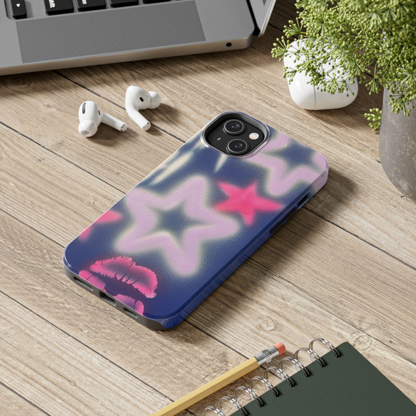 "lavender luminary" airbrush iPhone case