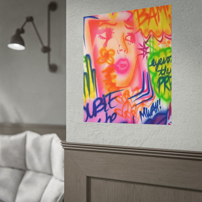 "current standards pt. 2" airbrush rolled print