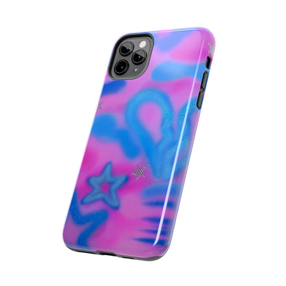 "blue camo" airbrush iPhone case