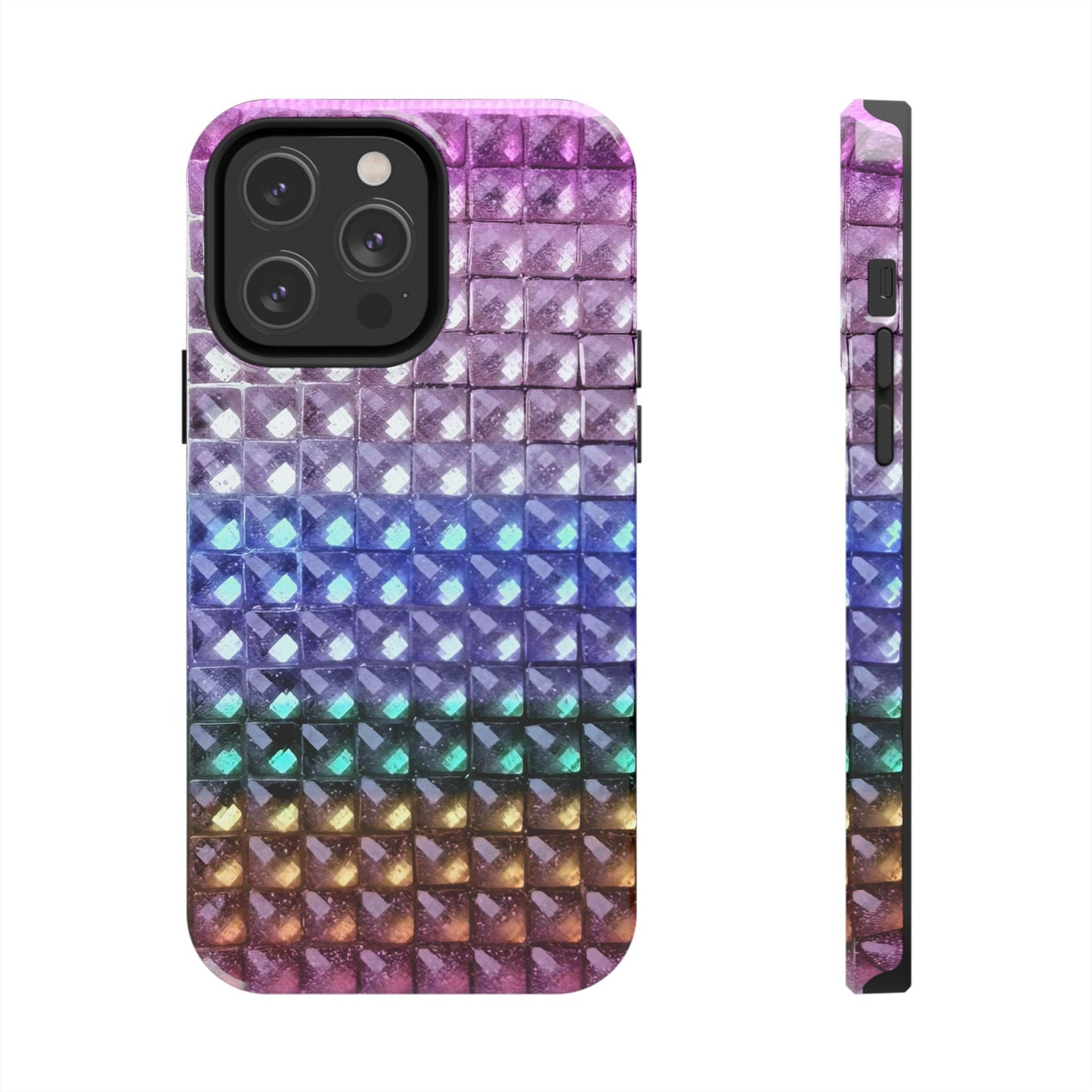 "multicolor studs" airbrush iPhone case