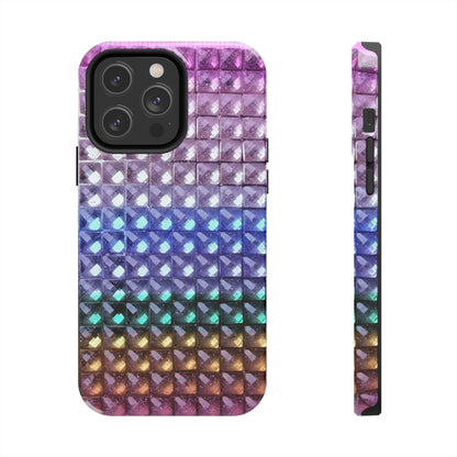 "multicolor studs" airbrush iPhone case