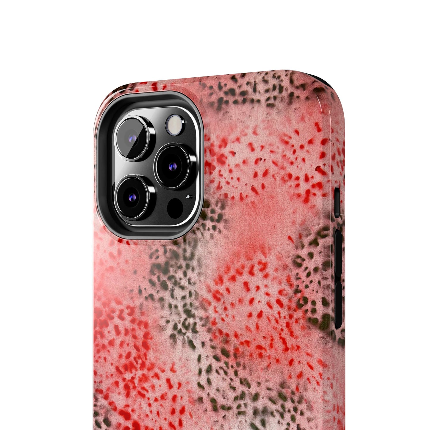 "red cheetah" airbrush iPhone case