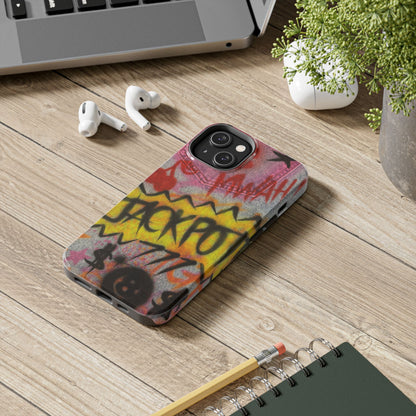 "jackpot!" airbrush iPhone case