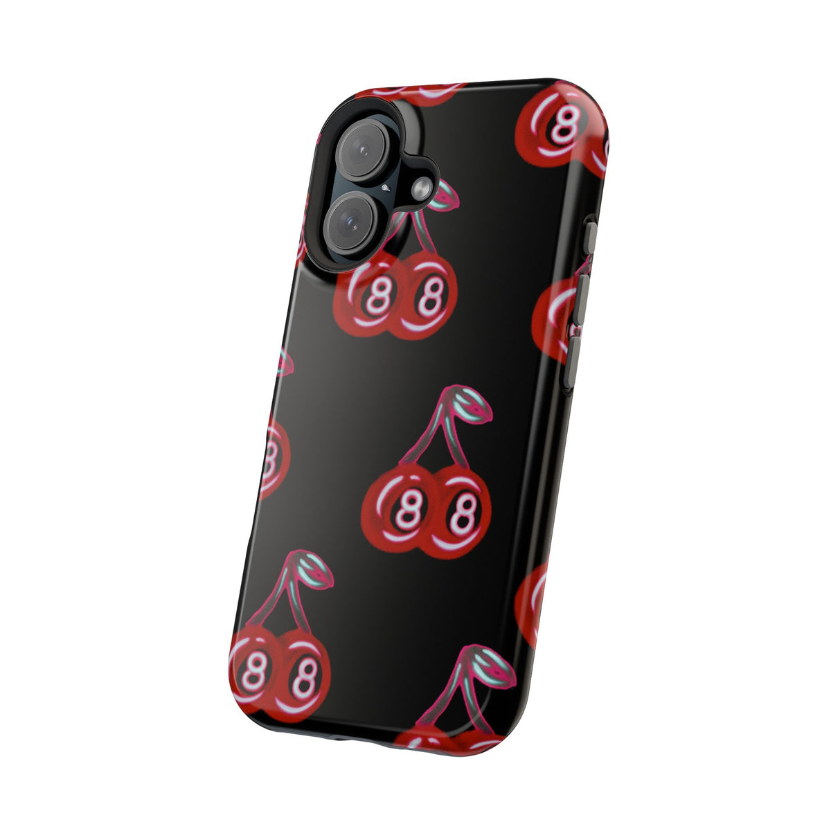 MagSafe "cami cherry" airbrush iPhone case