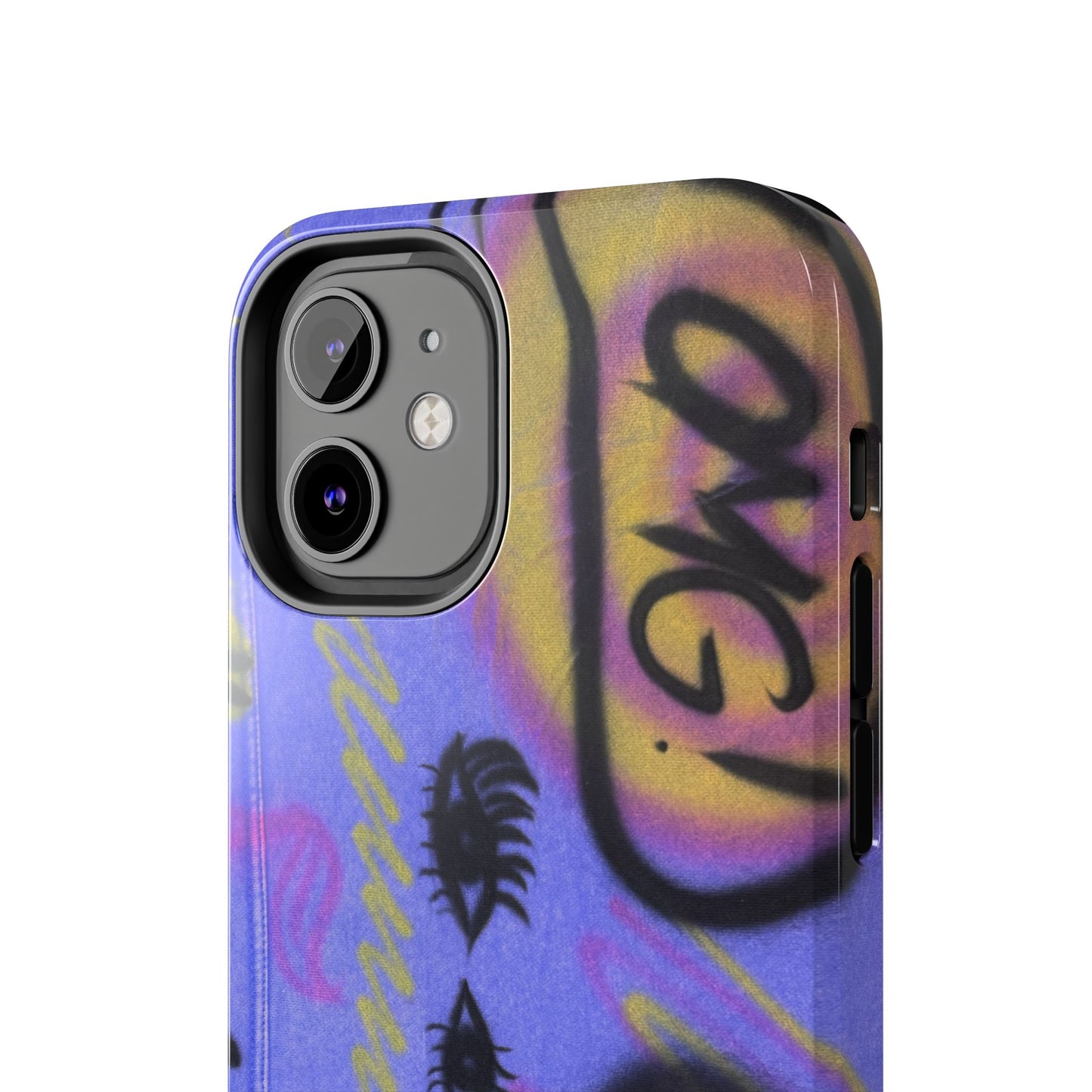 "eye$ on lies" airbrush iPhone case
