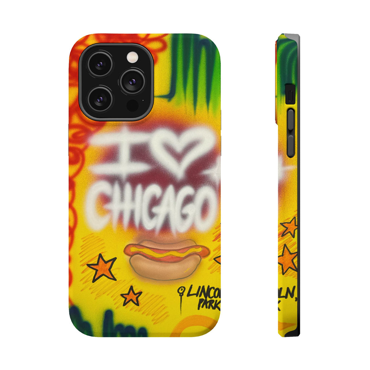 MagSafe "chicago" airbrush iPhone case