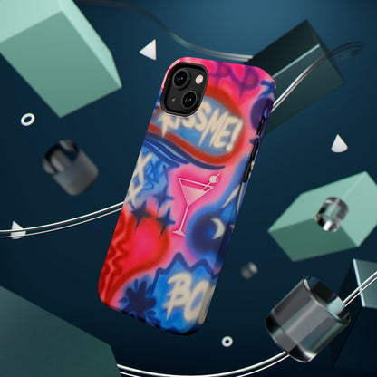 MagSafe "kiss me pt. 2" Airbrush iPhone Hülle