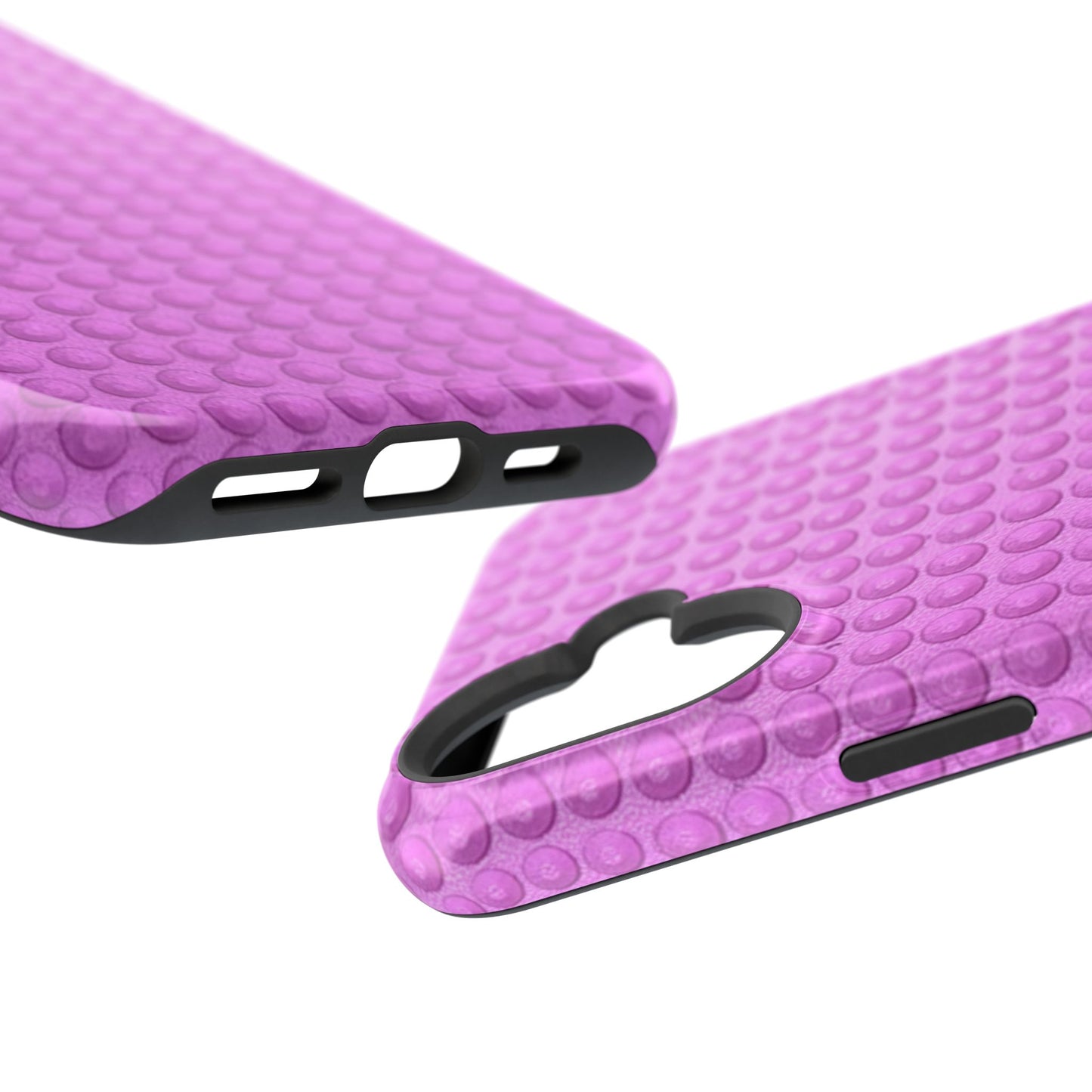 MagSafe "pink studs" airbrush iPhone case