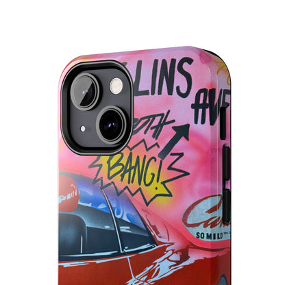 "miami momentos" airbrush iPhone case