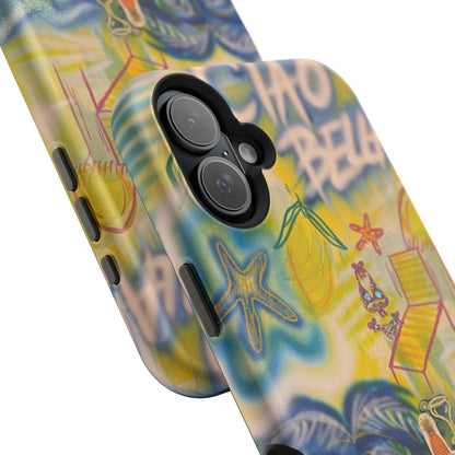 MagSafe "ciao bella" airbrush iPhone case
