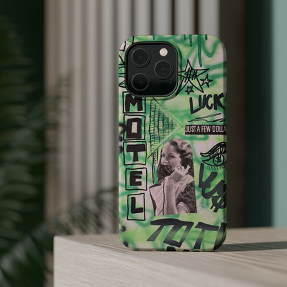 MagSafe "lust over luck" airbrush iPhone case