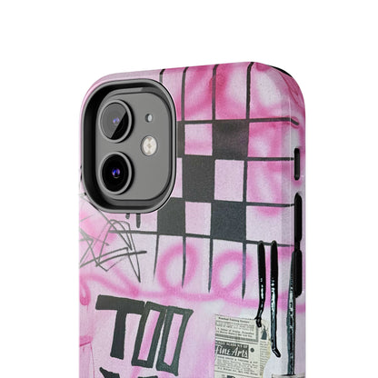 "too much motion" airbrush iPhone case
