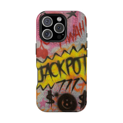 MagSafe "JACKPOT!" airbrush iPhone case