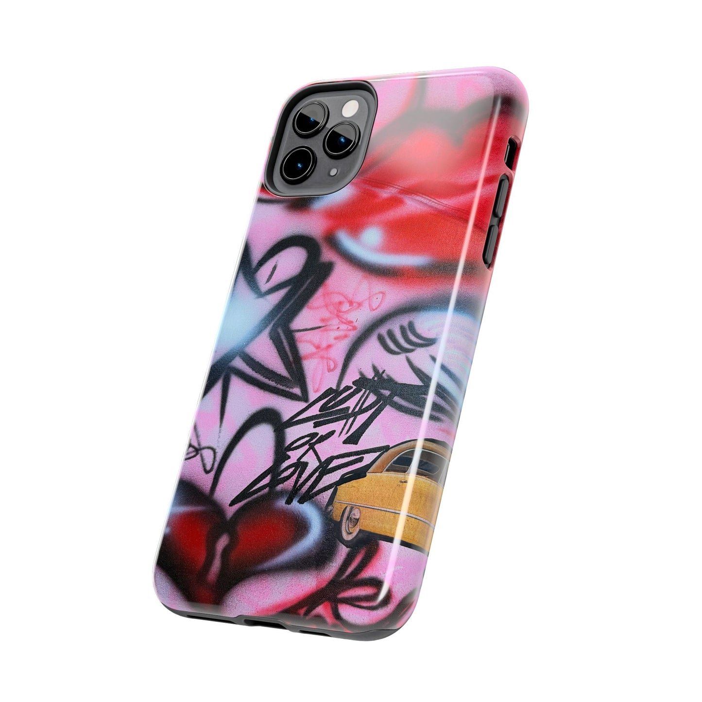 "lust or love" airbrush iPhone case