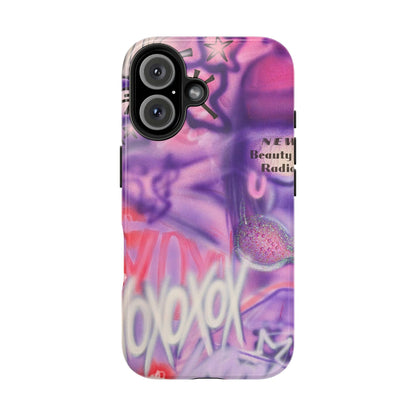 "mic check" airbrush iPhone case
