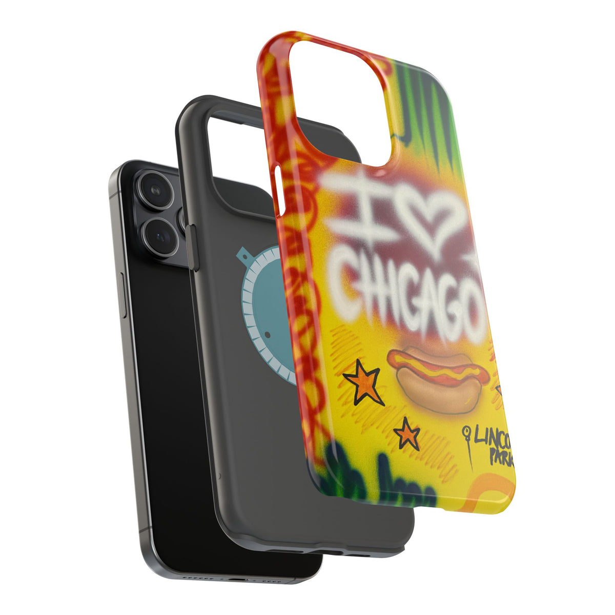 MagSafe "chicago" airbrush iPhone case