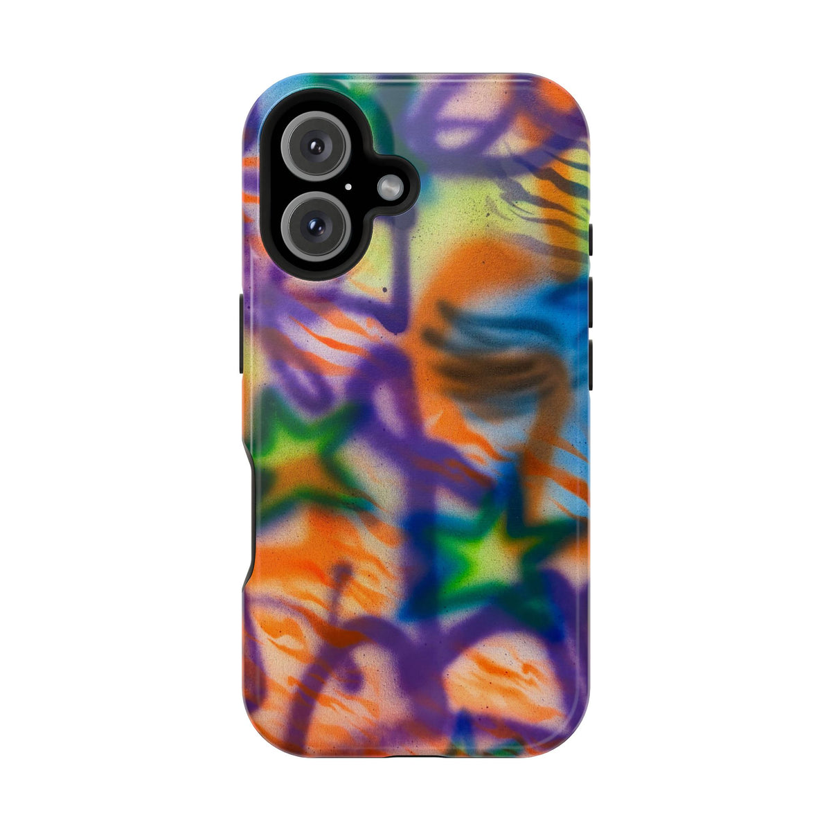 MagSafe "streetwear angel" airbrush iPhone case