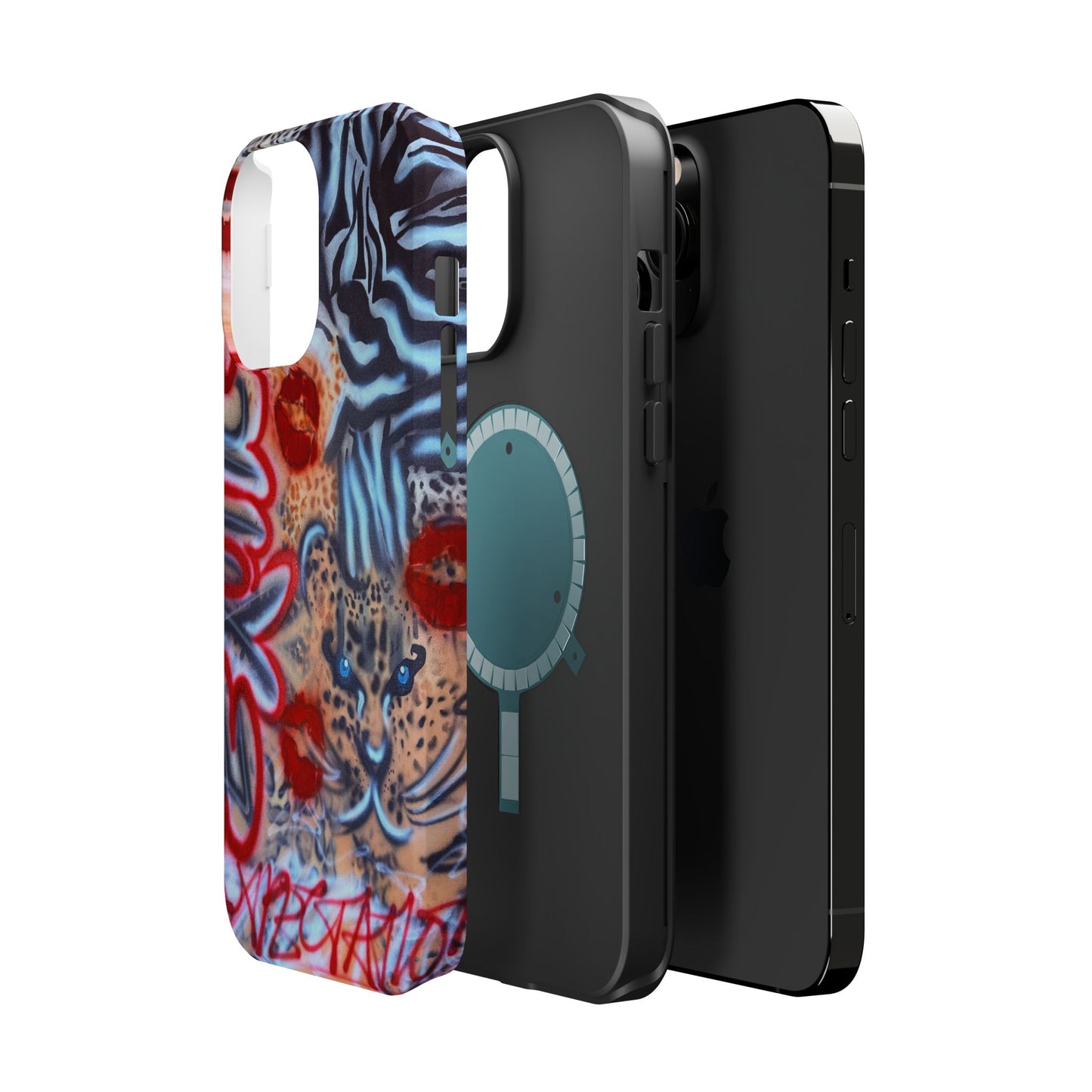 MagSafe "exotic expectations" airbrush iPhone case