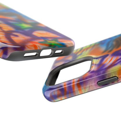 MagSafe "streetwear angel" airbrush iPhone case