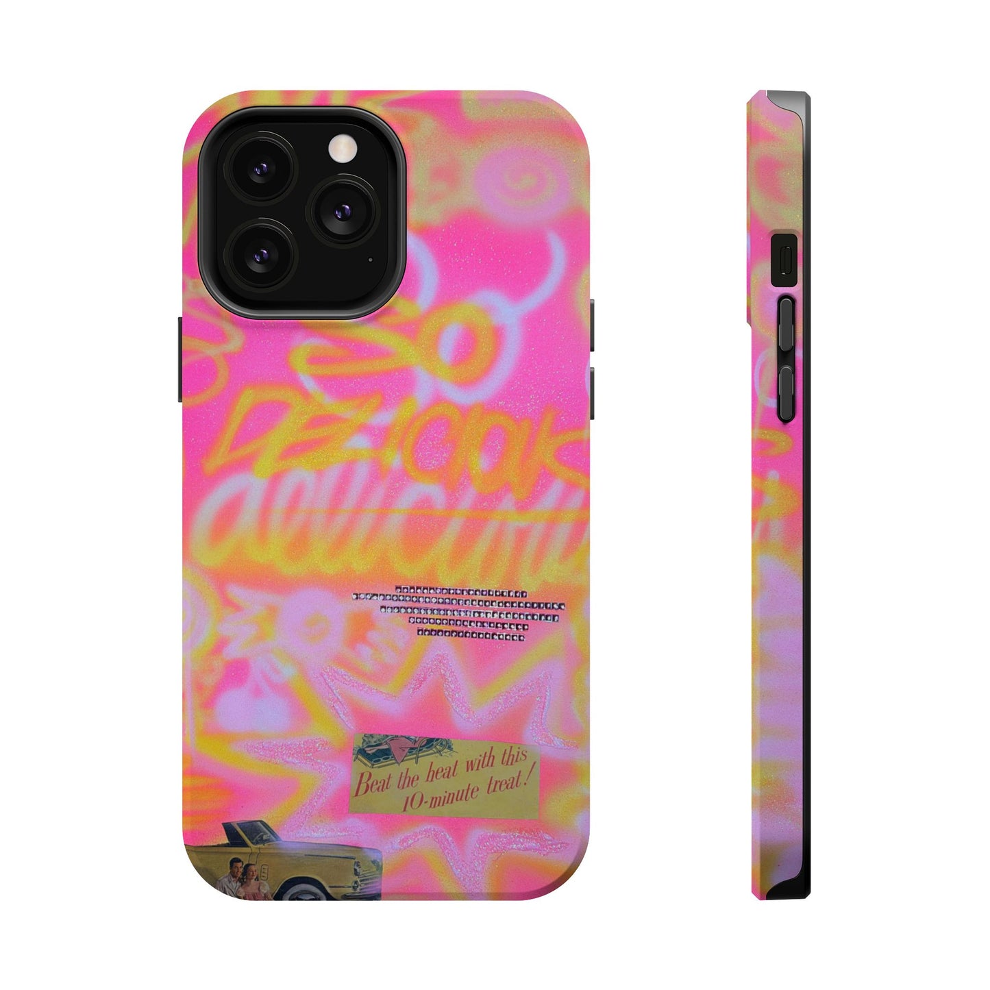 MagSafe "so delicious" airbrush iPhone case