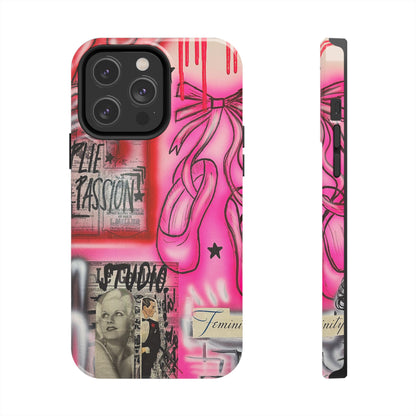 "plié passion” airbrush iPhone case