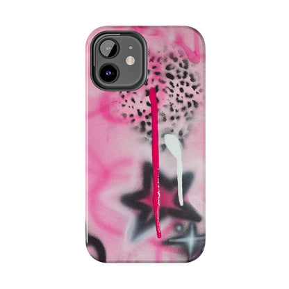 "pink cheetah" airbrush iPhone case