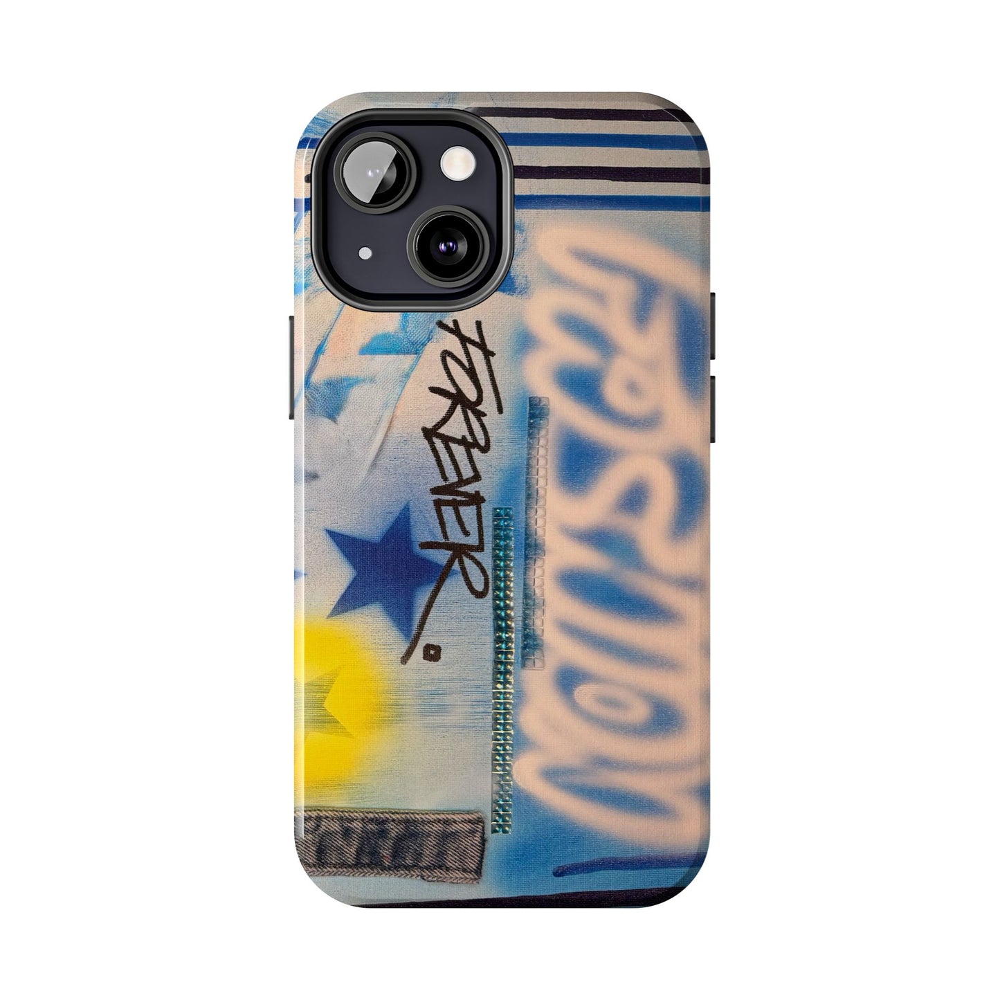 "fashion forever" airbrush iPhone case
