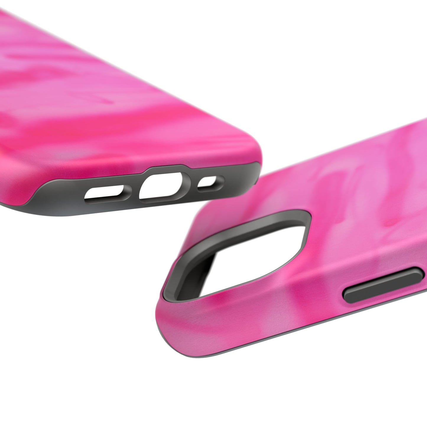 MagSafe "pink camo" airbrush iPhone case