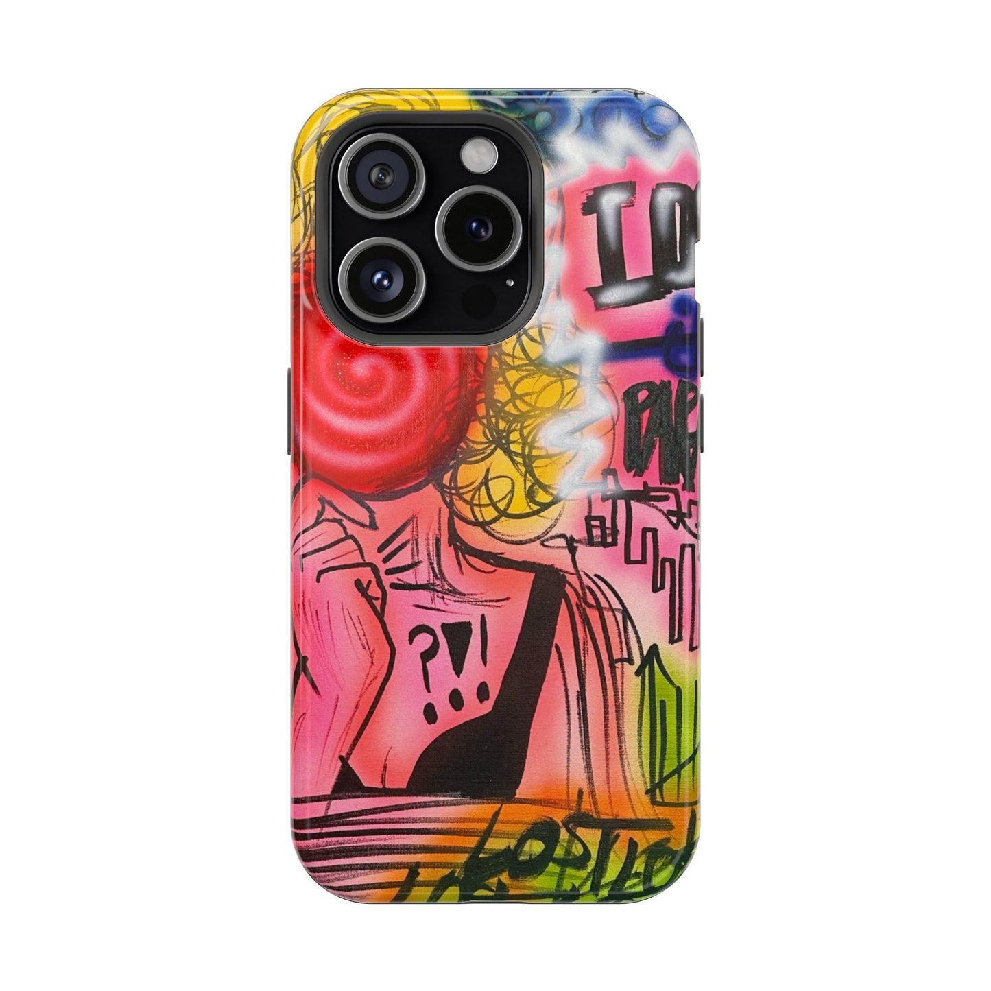 MagSafe „Lost in Paradise“ Airbrush-iPhone-Hülle