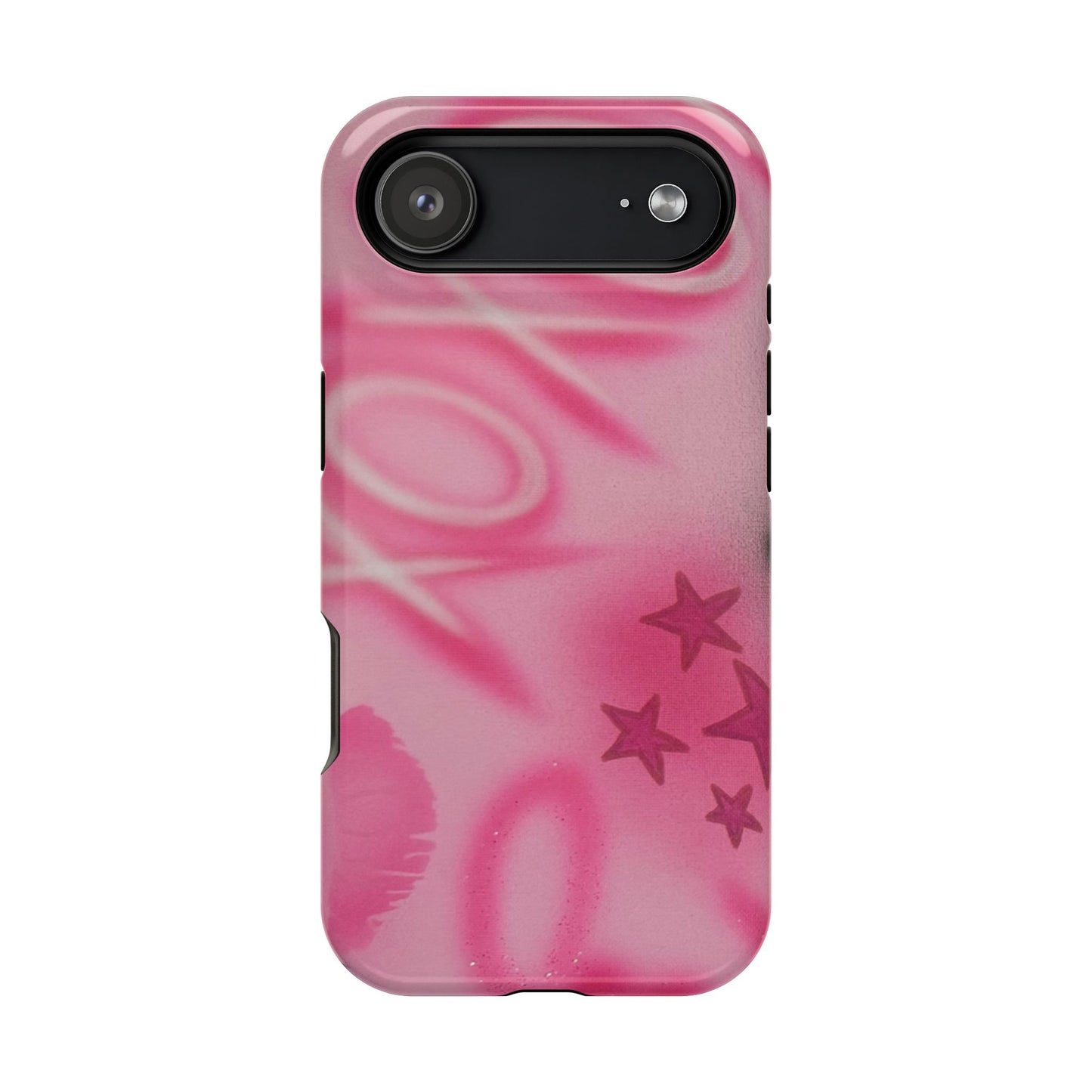MagSafe "perfectly pink" airbrush iPhone case