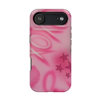MagSafe "perfectly pink" airbrush iPhone case