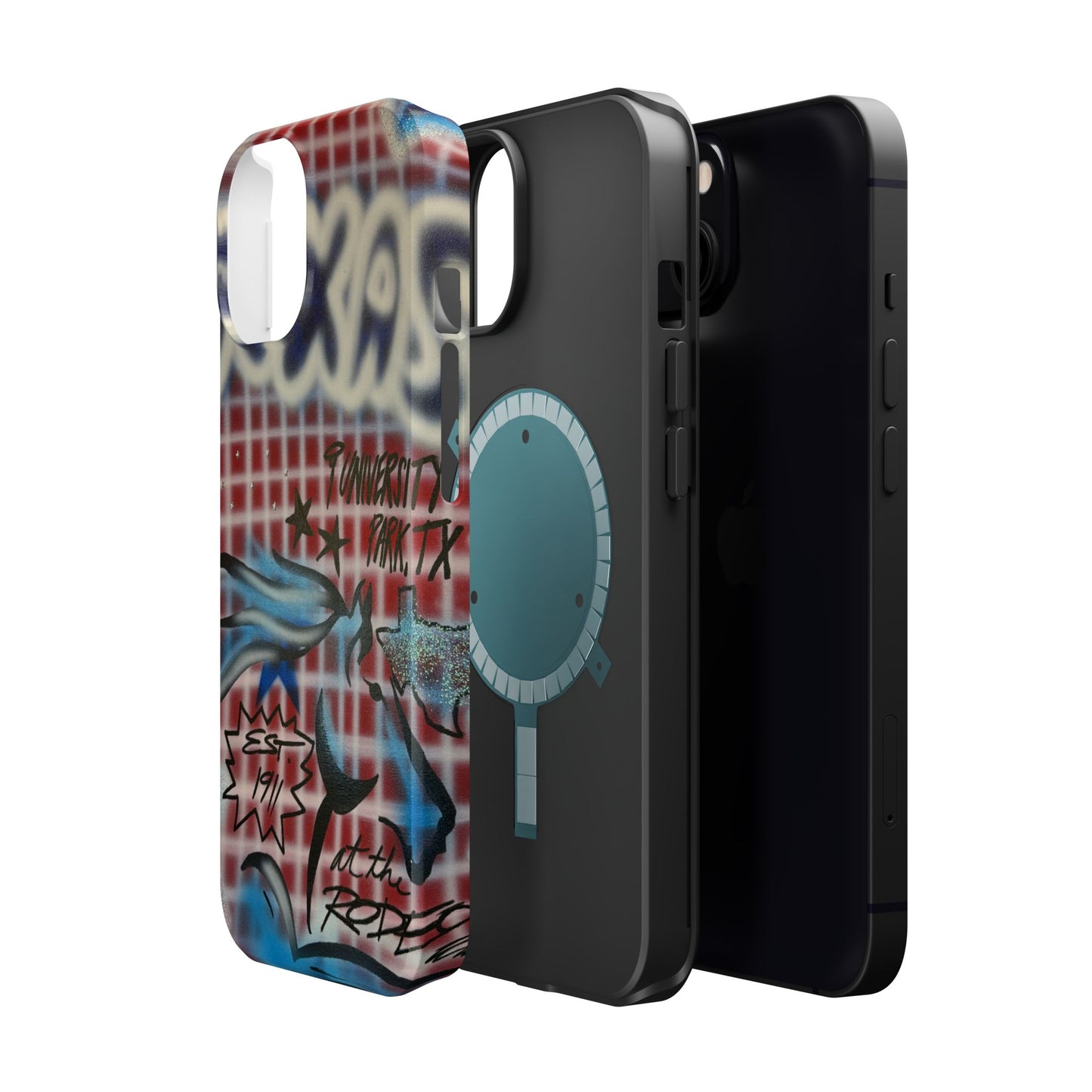 MagSafe "texas" airbrush iPhone case