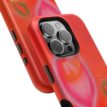 MagSafe "aperol spritz" airbrush iPhone case