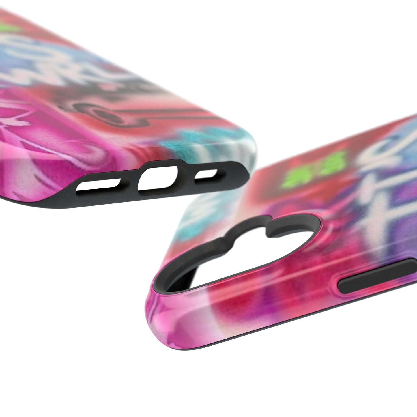 MagSafe „its ur WRLD“ Airbrush iPhone Hülle