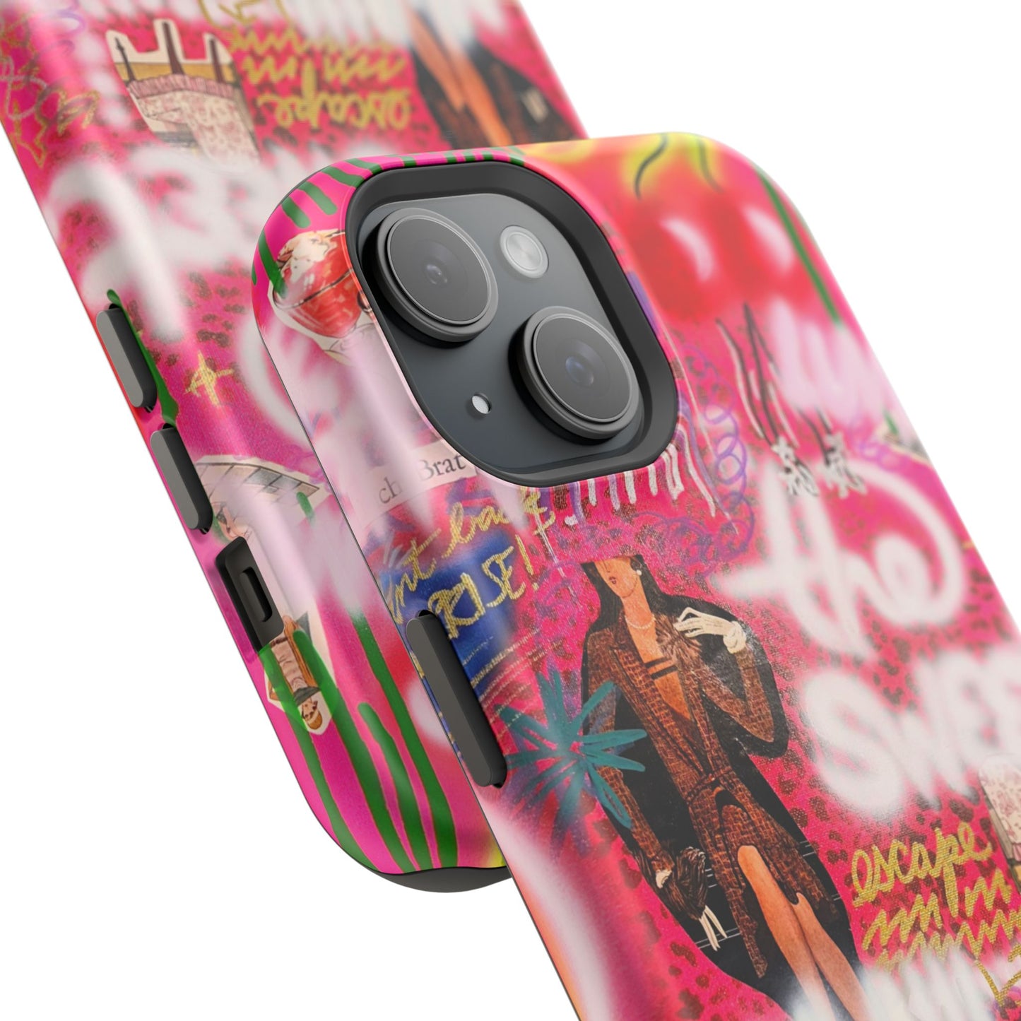 MagSafe "Sweet Escape" Airbrush iPhone Hülle