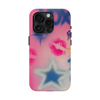 "star symbol" airbrush iPhone case