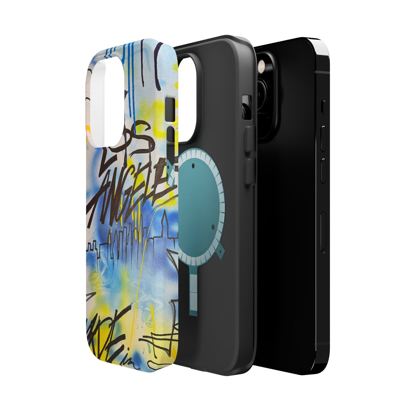 MagSafe "los angeles" airbrush iPhone case