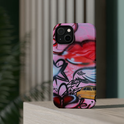 MagSafe "lust or love" airbrush iPhone case