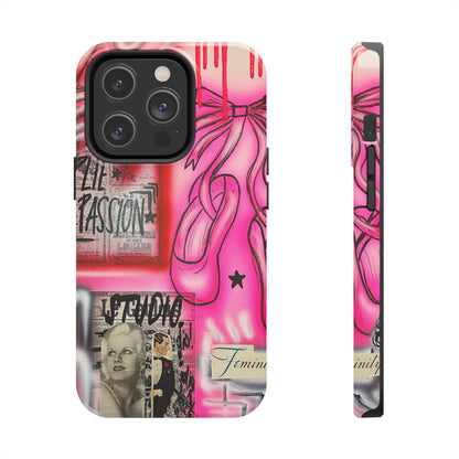 "plié passion” airbrush iPhone case
