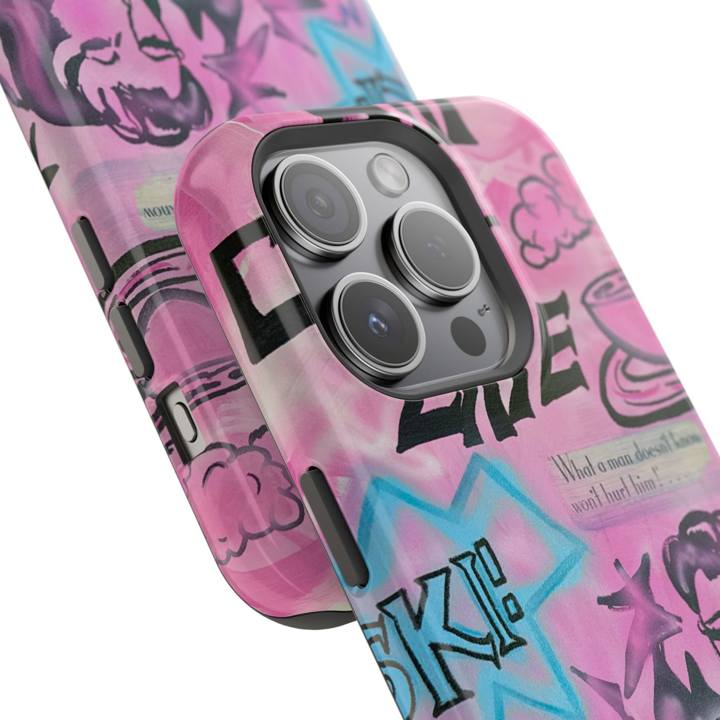 MagSafe "avant le ski" airbrush iPhone case