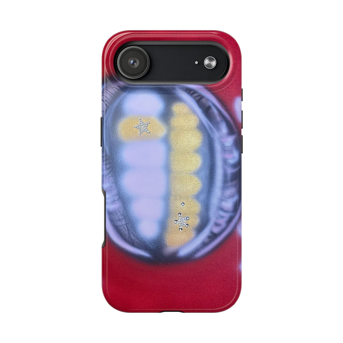 "bite me bling" airbrush iPhone case