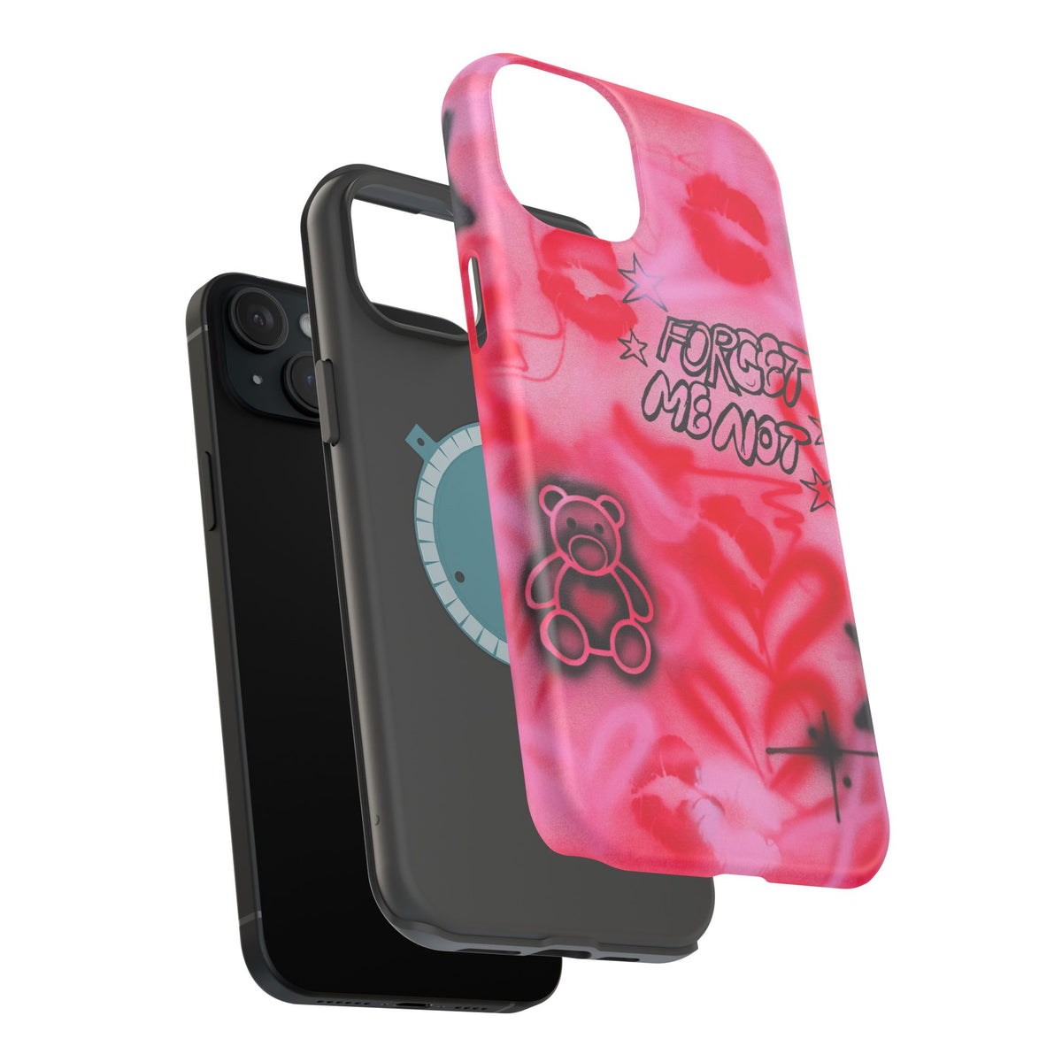 MagSafe @asualphaphi custom airbrush iPhone case