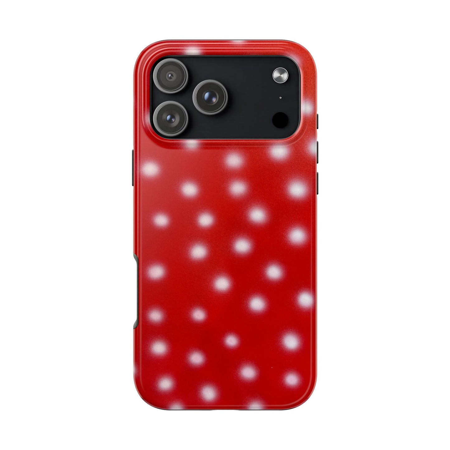 "cherry crush polka dot" airbrush iPhone case