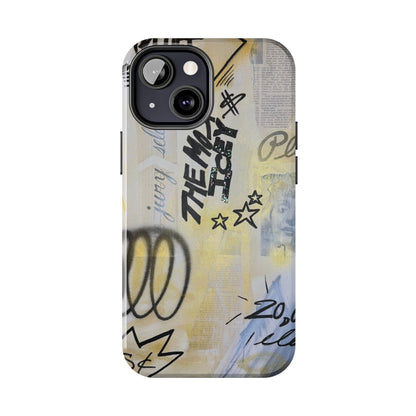 "golden glacier" airbrush iPhone case