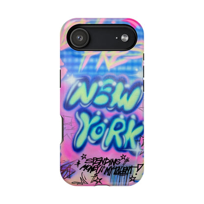 magsafe "spending $$ is my talent" airbrush iPhone case