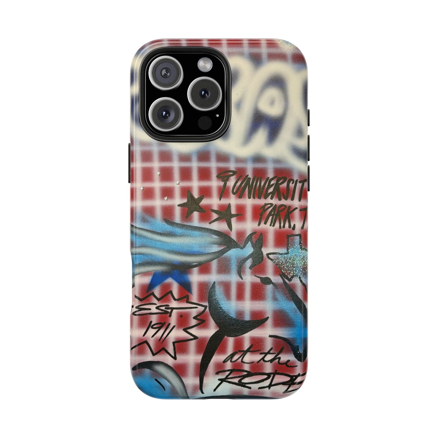 "texas" airbrush iPhone case