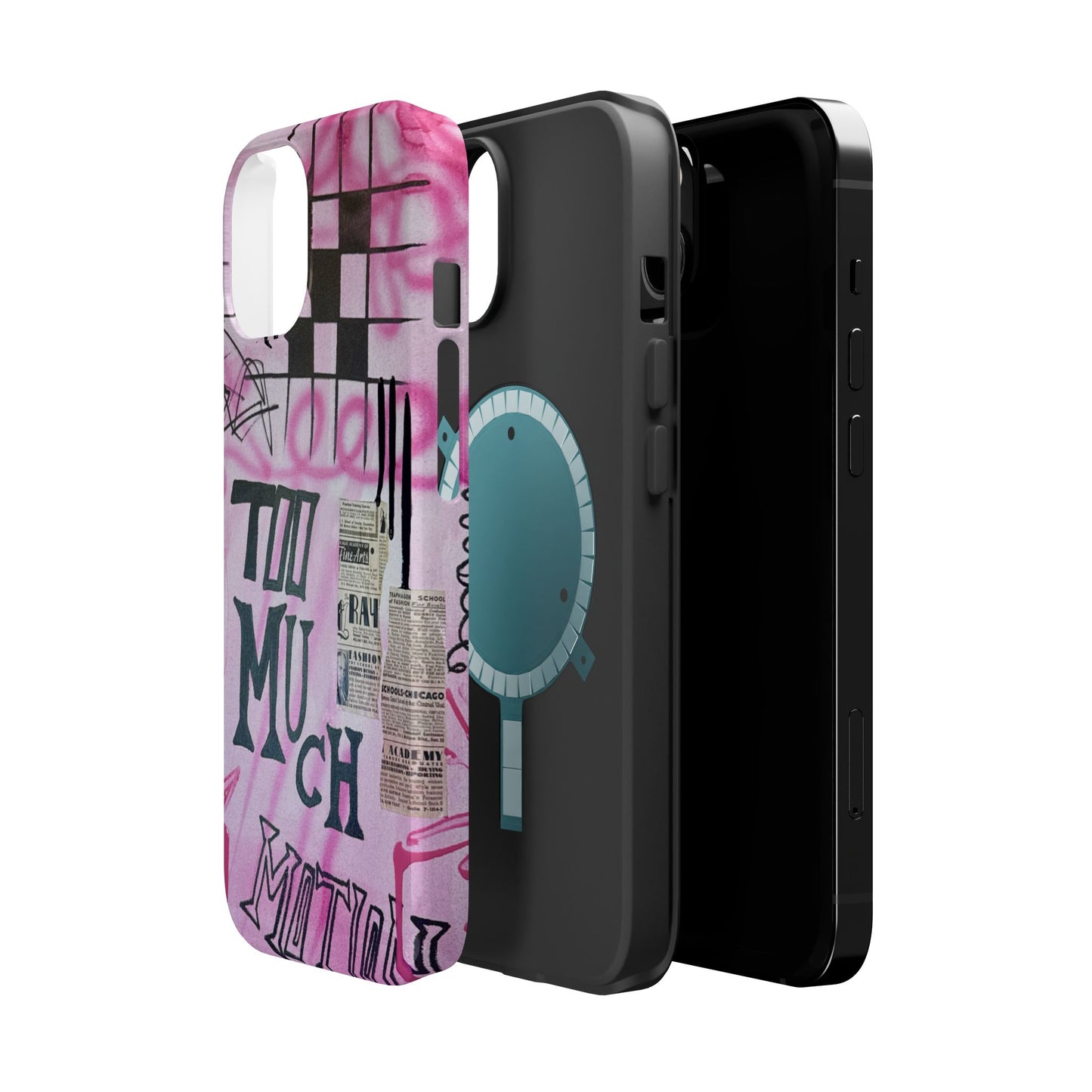 MagSafe "too much motion" airbrush iPhone case
