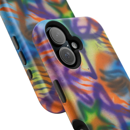 MagSafe "streetwear angel" airbrush iPhone case