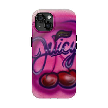 "juicy" airbrush iPhone case