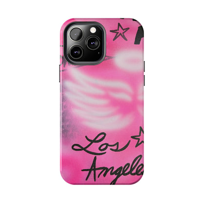 "pink angel wings" airbrush iPhone case